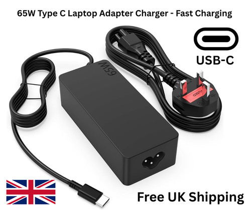 65w type laptop adapter - laptop,