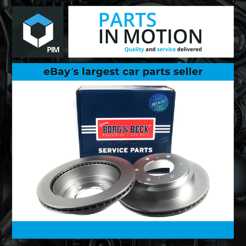 Brake discs pair vented - 2x,