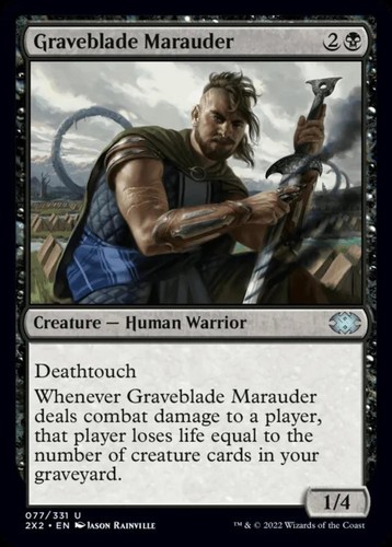 Graveblade marauder magic - "graveblade,