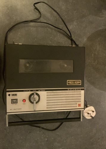 National tape recorder vintage - tape,