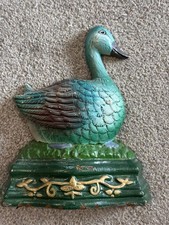 Vintage Cast Iron Duck