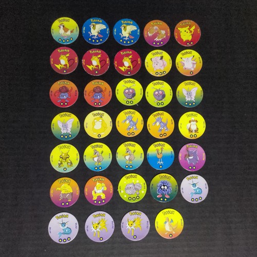 Pokemon tazo pogs - tazo,