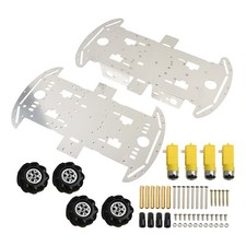 For Mecanum Wheel Vehicle Assembly Set perfect for Electronics Projects