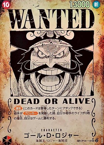 One piece card gol - card, roger