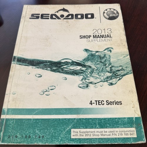 2013 sea doo tec - 4-tec, series