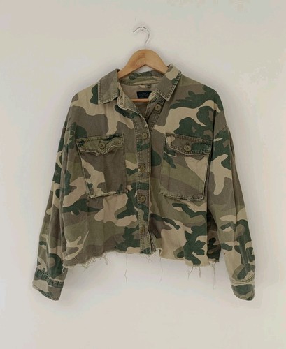 Topshop petite camo jacket - camo,