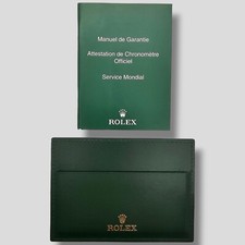Rolex Warranty Card Holder &