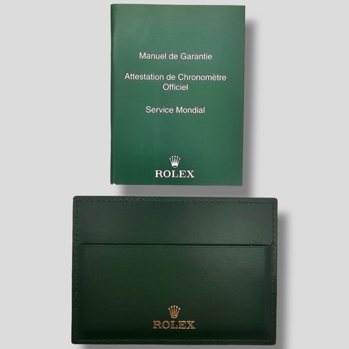 Rolex warranty card holder - warranty, &