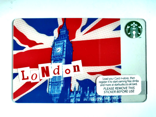 Rare starbucks card coffee - card, uk
