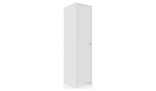 Seville 1 Door Wardrobe - White