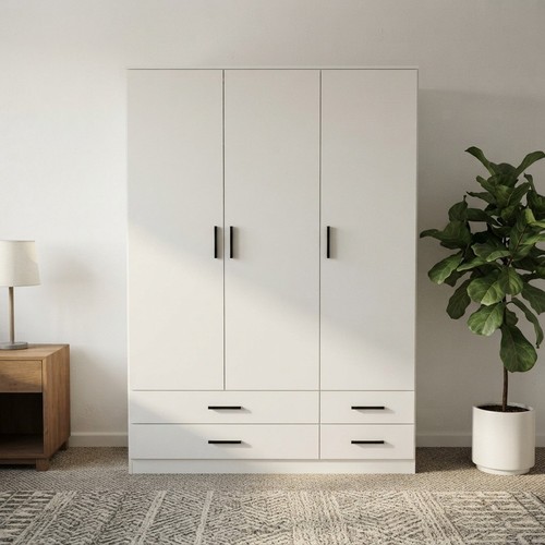 White modern door drawer - 3,
