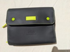 Ted Baker London Luxury Folding & Hanging Travel Wash Bag Black & Green - New