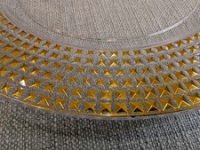 6 x Acrylic Clear Charger