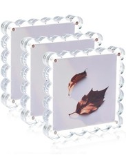 3 Pack Acrylic Picture Frames