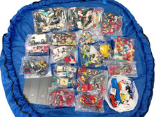 Large Bundle of Mixed LEGO Bricks Sets Minifigures & Baseplates Weight is 5.5 kg