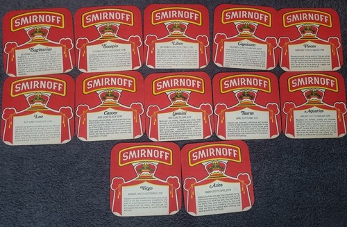 Vintage smirnoff zodiac - smirnoff,