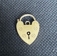 9ct Yellow Gold Padlock Clasp