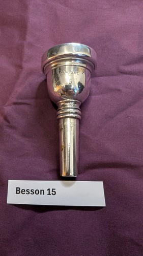 Besson trombone mouthpiece - 15,
