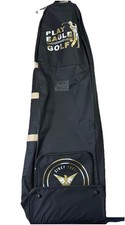 Golf Club Bag Travel Cover Heavy Protector Guard Rolling Wheels Case