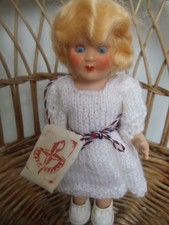 VINTAGE EARLY ROSEBUD 7" DOLL