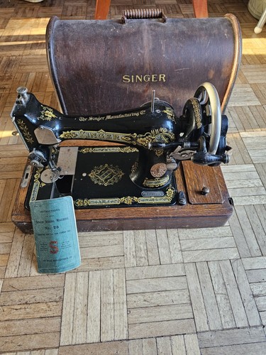 Vintage singer hand - vintage,