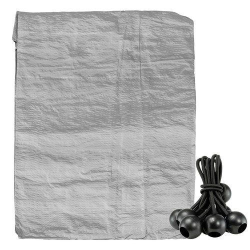 Grey tarpaulin waterproof - tarpaulin,