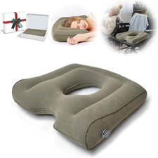 Multifunctional Seat Cushion,Inflatable Donut Pillow,Portable Backrest Cushion f