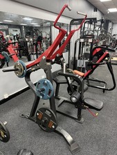 Plate Loaded Iso Lat Machine
