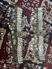 Afghan Kuchi Mata Patti Headdress Headpiece, Tribal Ethnic Gypsy Belly Dance 