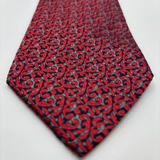 Charvet Paris Silk Tie Red