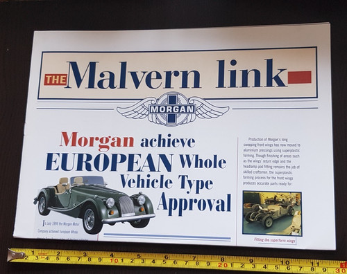 Morgan malvern link brochure - morgan,