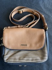 Fossil Leather Handbag: 20 x