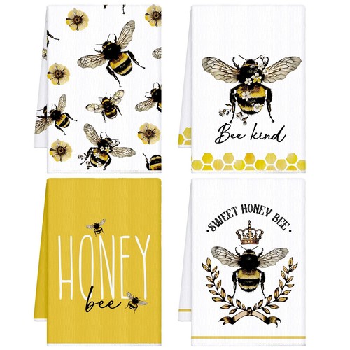 Pcs bee kitchen towel - bee, honey