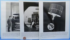 NASA PRESS litho Trio '71 vtg