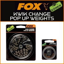 FOX EDGES RANGE - KWIK CHANGE POP UP WEIGHTS | NEW - CARP FISHING