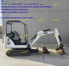 Mini Excavator Car Cover Warm Awning Pvc Windproof FitFor Kubota JCB Bobcat Sany