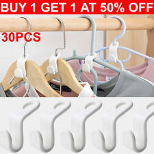 Space Saver Saving Wonder Metal Magic Hanger Clothes Coat Closet Organise Hook