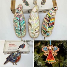 Bright Feather DIY Mosaic Kit Arts and Crafts Mosaic Arts  Girlfriend
