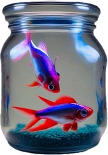 Neon tetras fish this a - fish,