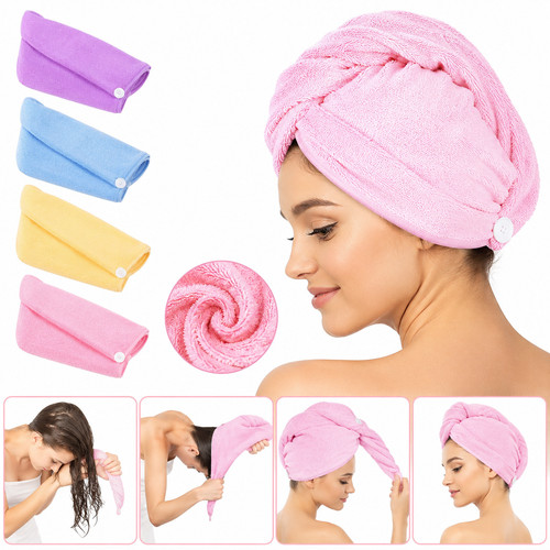 Hair turban towel microfibre - hair,