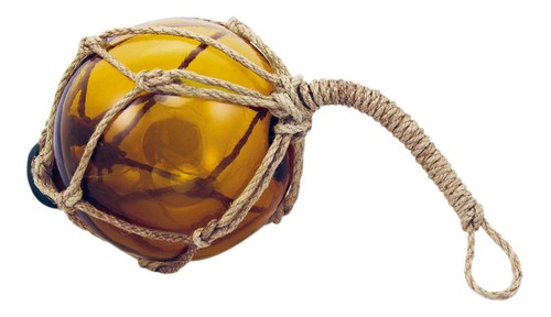 Fishing ball made - , of