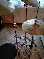 PEARL cymbal set with stands