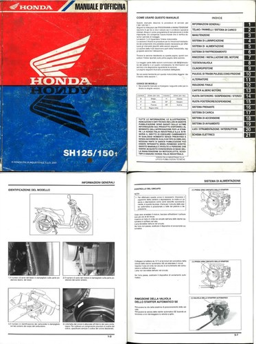 Workshop manual honda - manual, 125