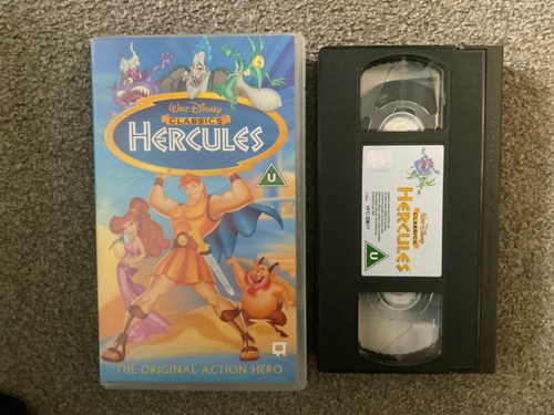Disney hercules vhs tape film