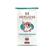 PIG FOOD - Heygates Pig Creepgrow Pellets Pig Feed 20kg