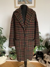 Zara Checked Plaid Wool Mix