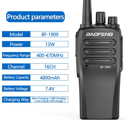 Baofeng 1909 12w - baofeng, range