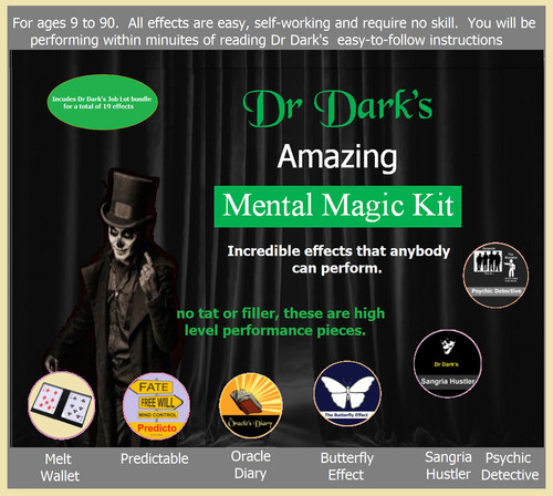 Dark mentalism kit - dr, dark's