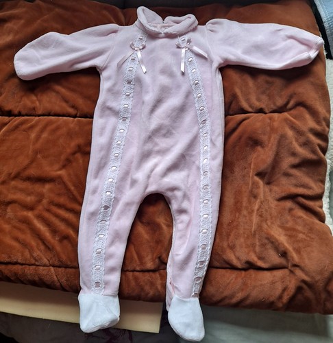Emile rose pink and lace - rose, baby