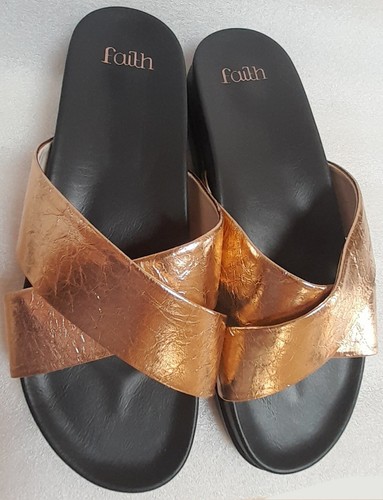 Faith size bronze - 6/7, bronze/rose